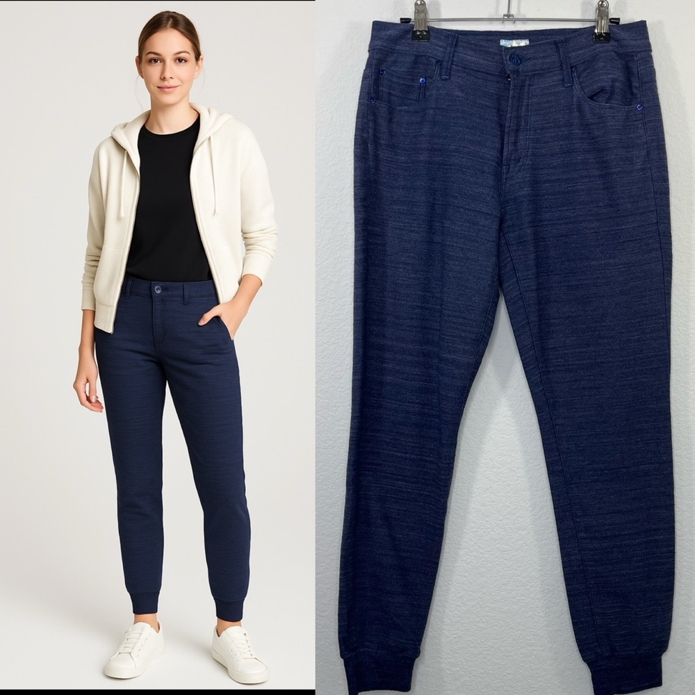 MOTHER The‎ Trainer Jogger Pants in Plum Lucky size 28